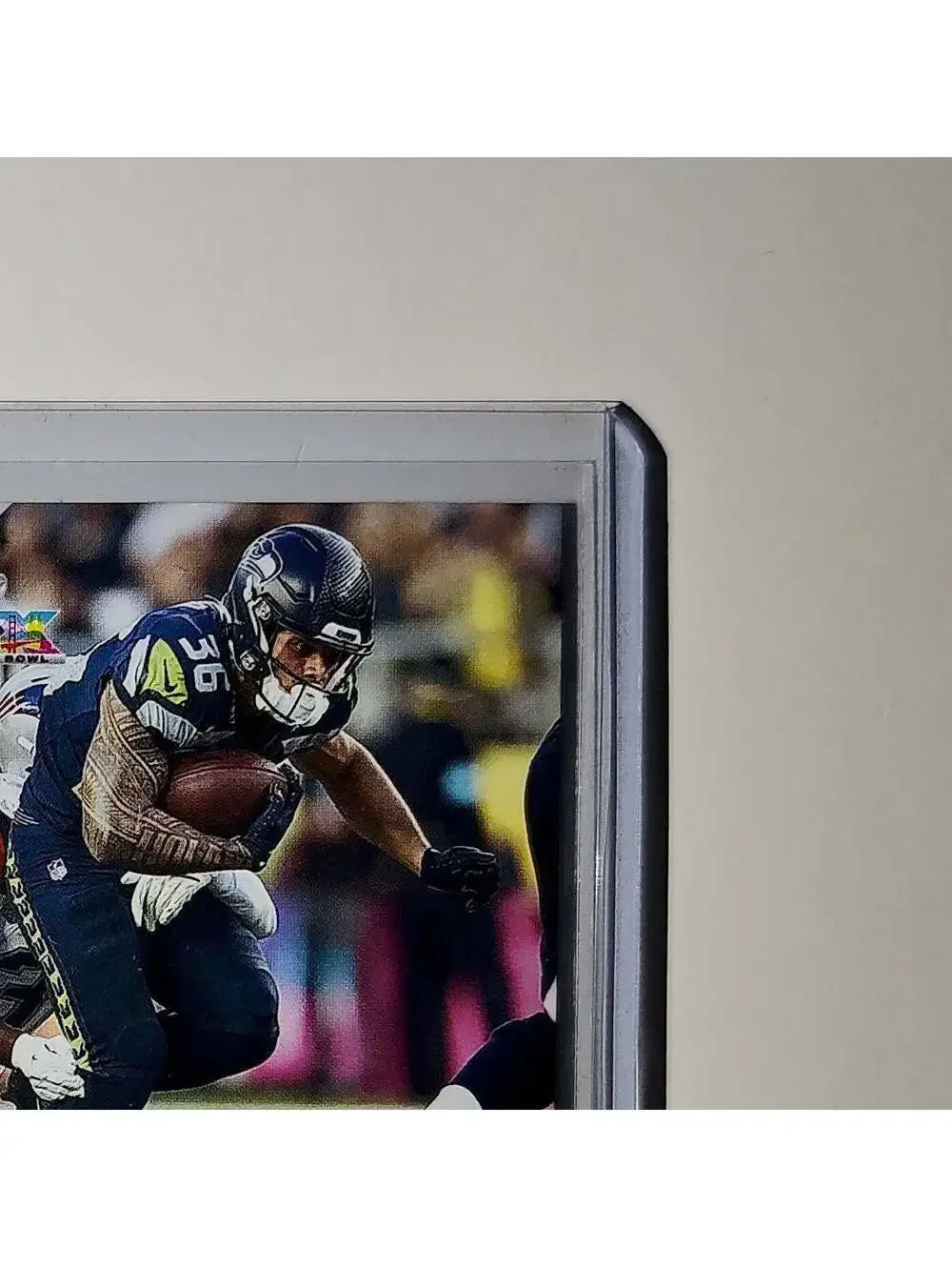George Holani 2026 Panini NFL Super Bowl LIX Champions #5 Card Seattle Seahawks